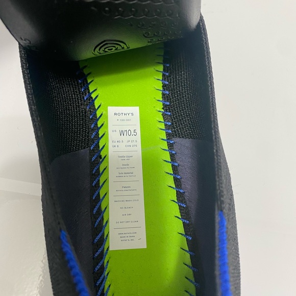 Rothy’s Almond Loafer, black, size 10.5, new in box. - Picture 4 of 5